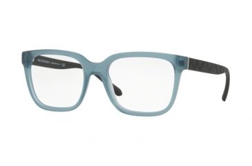 Image of Burberry BE2262F Single Vision Prescription Eyeglasses 3699-55 - Matte Blue Frame