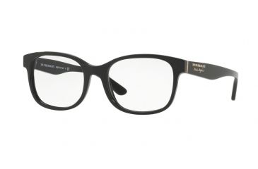 Image of Burberry BE2263F Progressive Prescription Eyeglasses 3001-53 - Black Frame