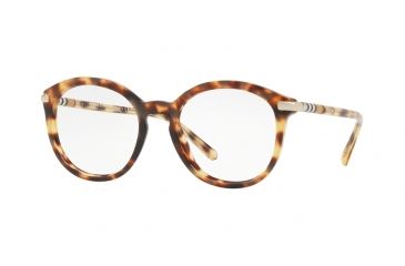 Image of Burberry BE2264 Bifocal Prescription Eyeglasses 3278-50 - Light Havana Frame