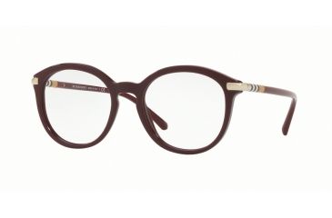 Image of Burberry BE2264 Bifocal Prescription Eyeglasses 3687-50 - Bordeaux Frame