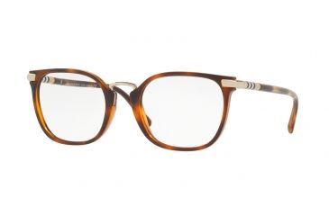 Image of Burberry BE2269 Bifocal Prescription Eyeglasses 3316-52 - Lgiht Havana Frame