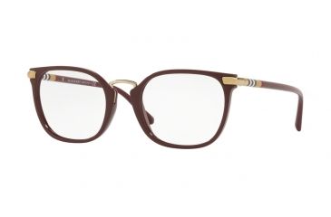 Image of Burberry BE2269 Bifocal Prescription Eyeglasses 3403-52 - Bordeaux Frame