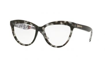 Image of Burberry BE2276 Progressive Prescription Eyeglasses, 51mm, Grey Havana, BE2276-3722-51-PRO