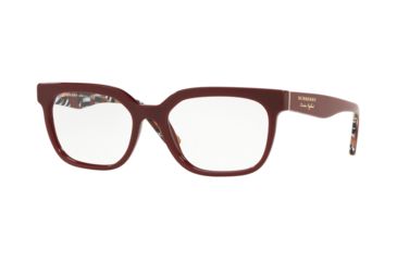 Image of Burberry BE2277 Prescription Eyeglasses, 51mm, Bordeaux, BE2277-3742-51-SV