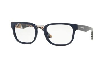 Image of Burberry BE2279 Progressive Prescription Eyeglasses 3749-53 - Blue Frame