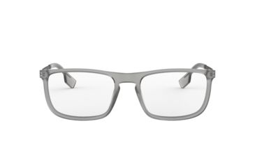 Image of Burberry BE2288 Progressive Prescription Eyeglasses, 53mm, Matte Grey, BE2288-3769-53-PRO