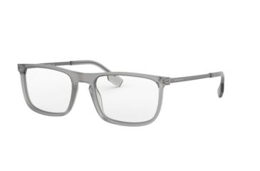 Image of Burberry BE2288 Progressive Prescription Eyeglasses, 53mm, Matte Grey, BE2288-3769-53-PRO
