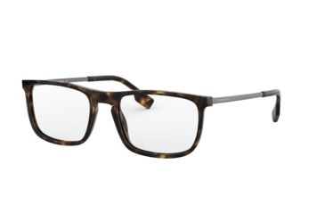 Image of Burberry BE2288 Progressive Prescription Eyeglasses, 53mm, Dark Havana, BE2288-3002-53-PRO