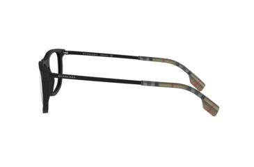 Image of Burberry BE2288 Progressive Prescription Eyeglasses, 53mm, Matte Black, BE2288-3464-53-PRO