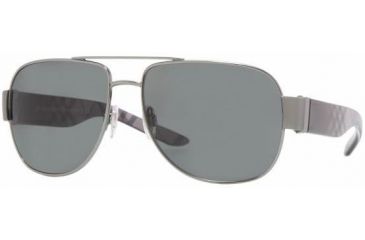 Image of Burberry BE3042 Progressive Sunglasses - Gunmetal Gray Frame / 57 mm Prescription Lenses, 100387-5715