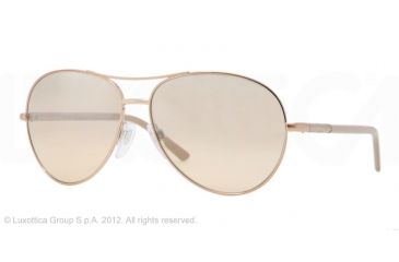 Image of Burberry BE3053 Single Vision Prescription Sunglasses BE3053-11293D-57 - 