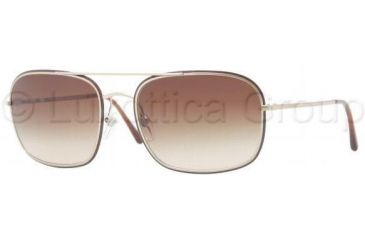 Image of Burberry BE3061 Single Vision Prescription Sunglasses BE3061-114513-5919 - Frame Color Burberry Gold, Lens Diameter 59 mm