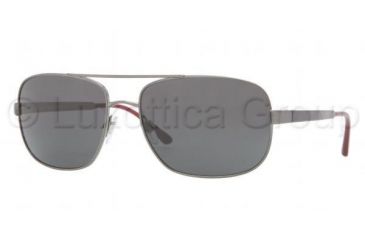 Image of Burberry BE3064 Progressive Prescription Sunglasses BE3064-100887-6017 - Lens Diameter 60 mm, Frame Color Brushed Nickel