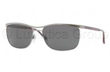 Image of Burberry BE3065 Progressive Prescription Sunglasses BE3065-100387-5817 - Lens Diameter 58 mm, Frame Color Gunmetal