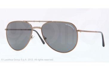 Image of Burberry BE3071 Single Vision Prescription Sunglasses BE3071-106187-57 - Lens Diameter 57 mm, Lens Diameter 57 mm, Frame Color Brown
