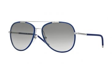 Image of Burberry BE3078J Bifocal Prescription Sunglasses BE3078J-100511-57 - Lens Diameter 57 mm, Frame Color Silver/matte Blue