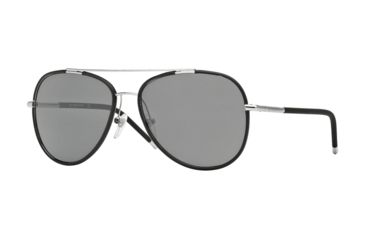 Image of Burberry BE3078J Bifocal Prescription Sunglasses BE3078J-100587-57 - Lens Diameter 57 mm, Frame Color Silver/matte Black