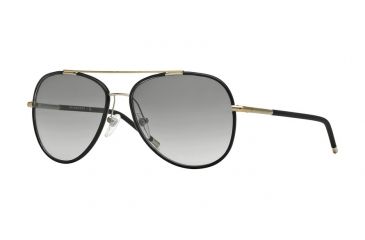 Image of Burberry BE3078J Bifocal Prescription Sunglasses BE3078J-114511-57 - Lens Diameter 57 mm, Frame Color Light Gold/matte Black