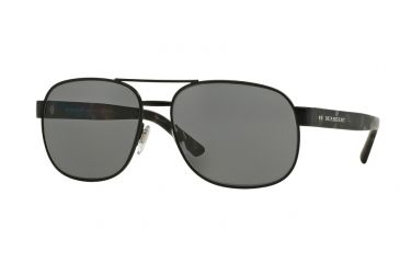 Image of Burberry BE3083 Single Vision Prescription Sunglasses BE3083-1007T8-59 - Lens Diameter 59 mm, Frame Color Matte Black