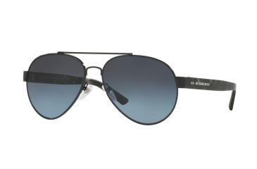 Image of Burberry BE3086 Bifocal Prescription Sunglasses BE3086-1001K4-59 - Lens Diameter 59 mm, Frame Color Black