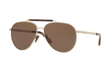 Image of Burberry BE3097 Prescription Sunglasses BE3097-11455W-59 - Lens Diameter 59 mm, Frame Color Light Gold