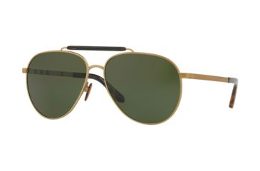 Image of Burberry BE3097 Prescription Sunglasses, 59mm, Matte Light Gold, BE3097-127171-59-SV