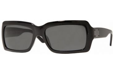 Image of Burberry BE4036 Progressive Sunglasses Shiny Black Frame / 56 mm Prescription Lenses, 300187-5616