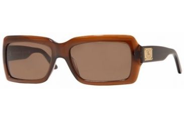 Image of Burberry BE4036 Progressive Sunglasses Brown Frame / 56 mm Prescription Lenses, 301173-5616