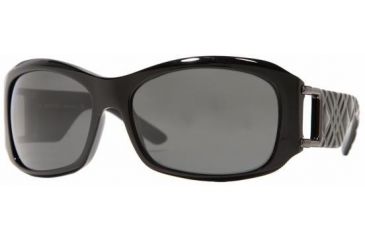 Image of Burberry BE4037 Progressive Sunglasses Black Frame / 62 mm Prescription Lenses, 300187-6216