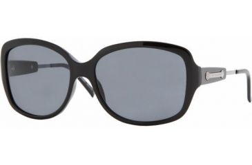 Image of Burberry BE4049 Bifocal Sunglasses - Shiny Black Frame / 58 mm Prescription Lenses, 300187-5815