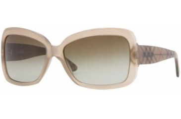 Image of Burberry BE4074 Progressive Sunglasses - Beige Frame / 58 mm Prescription Lenses, 316613-5815