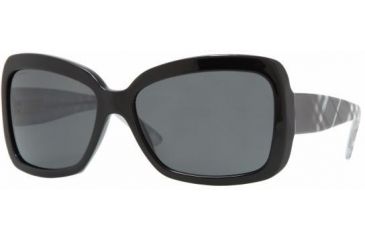 Image of Burberry BE4074 Progressive Sunglasses Black Frame / 58 mm Prescription Lenses, 316987-5815
