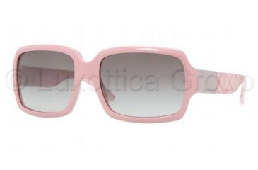 Image of Burberry BE4076 Single Vision Sunglasses, Dusty Blossom Frame, Gray Gradient 318911-5616