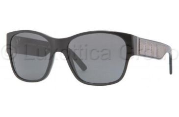 Image of Burberry BE4104 Bifocal Prescription Sunglasses BE4104-300187-5516 - Lens Diameter 55 mm, Frame Color Shiny Black