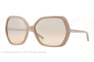 Image of Burberry BE4107 Single Vision Prescription Sunglasses BE4107-32813D-60 - Lens Diameter 60 mm, Lens Diameter 60 mm, Frame Color Nude