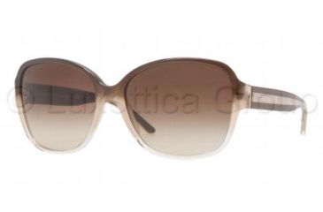 Image of Burberry BE4108 Progressive Prescription Sunglasses BE4108-328213-5816 - Lens Diameter 58 mm, Frame Color Brown Gradient