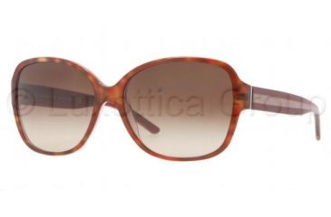 Image of Burberry BE4108 Progressive Prescription Sunglasses BE4108-329213-5816 - Lens Diameter 58 mm, Frame Color Top Havana On Pink