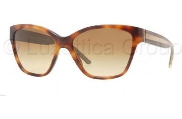 Image of Burberry BE4109 Progressive Prescription Sunglasses BE4109-32842L-5716 - Lens Diameter 57 mm, Frame Color Havana