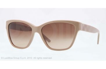 Image of Burberry BE4109 Progressive Prescription Sunglasses BE4109-337613-57 - Lens Diameter 57 mm, Lens Diameter 57 mm, Frame Color Hazelnut