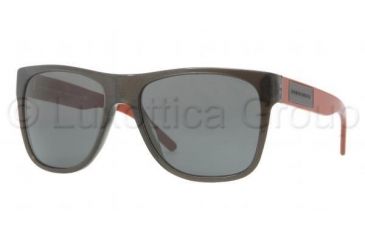 Image of Burberry BE4112A Progressive Prescription Sunglasses BE4112A-330187-5617 - Lens Diameter 56 mm, Frame Color Striped Gray