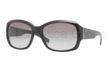 Image of Burberry BE4129 Single Vision Prescription Sunglasses BE4129-300111-5617 - Lens Diameter 56 mm, Frame Color Black
