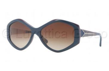 Image of Burberry BE4133 Bifocal Prescription Sunglasses BE4133-336313-5715 - Lens Diameter 57 mm, Frame Color Top Blue/Plum