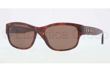 Image of Burberry BE4134 Single Vision Prescription Sunglasses BE4134-334973-5617 - Lens Diameter 56 mm, Frame Color Havana