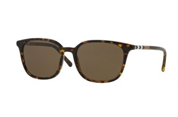 Image of Burberry BE4144 Progressive Prescription Sunglasses BE4144-300273-54 - Lens Diameter 54 mm, Lens Diameter 54 mm, Frame Color Dark Havana