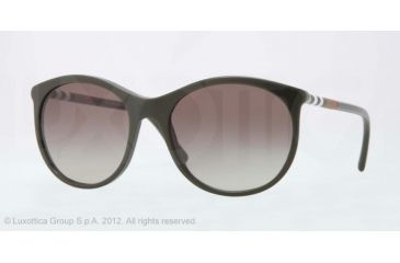 Image of Burberry BE4145 Single Vision Prescription Sunglasses BE4145-33928E-55 - Lens Diameter 55 mm, Lens Diameter 55 mm, Frame Color Dark Green
