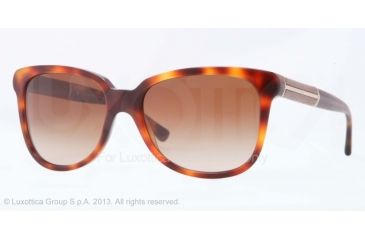 Image of Burberry BE4157 Progressive Prescription Sunglasses BE4157-331613-56 - Lens Diameter 56 mm, Frame Color Havana