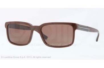 Image of Burberry BE4158 Progressive Prescription Sunglasses BE4158-340473-56 - Lens Diameter 56 mm, Frame Color Brown