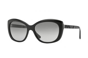 Image of Burberry BE4164 Bifocal Prescription Sunglasses BE4164-300111-55 - Lens Diameter 55 mm, Frame Color Black
