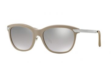 Image of Burberry BE4169Q Single Vision Prescription Sunglasses BE4169Q-34506V-57 - Lens Diameter 57 mm, Frame Color Beige