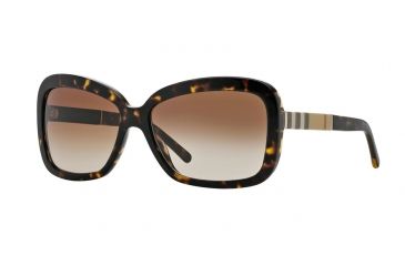 Image of Burberry BE4173 Single Vision Prescription Sunglasses BE4173-300213-58 - Lens Diameter 58 mm, Frame Color Dark Havana